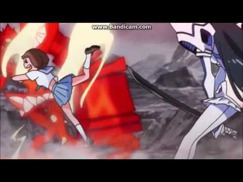 KILL LA KILL RYUKO MONSTER VS SATSUKI SAVED BY MAKO