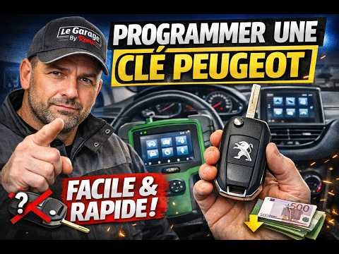 Tutoriel complet : programmer une nouvelle clé Peugeot sans galérer