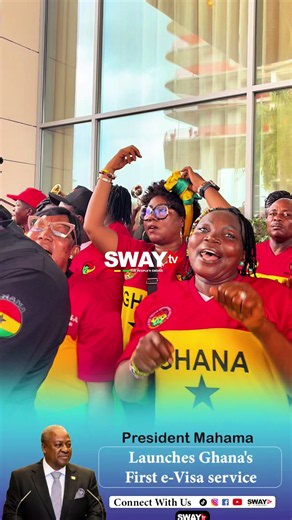 Vibes on another level as the Ghana Supporters Union thrilled guests with powerful jama performances at the launch of Ghana’s first-ever e-Visa service. 🇬🇭🥁 #EVisa #Ghana #Jama #GhanaSupportersUnion #VisitGhana