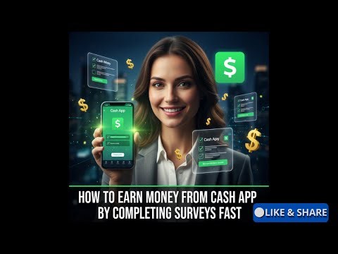 How to Earn Money by CashApp Surveys Fast 2026 (Check Description)