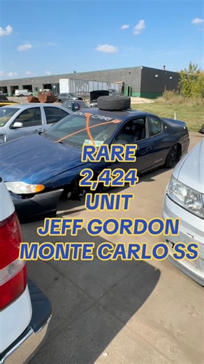 353K views · 6.5K reactions | 1 of 2424 Limited Edition Jeff Gordon Chevy Monte Carlo SS #jeffgordon #chevymontecarlo #montecarloss #autopartscity #junkyard #rarecars | Auto Parts City, Inc. | Facebook