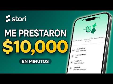 Cómo solicitar un préstamo en Stori y recibir el dinero al instante