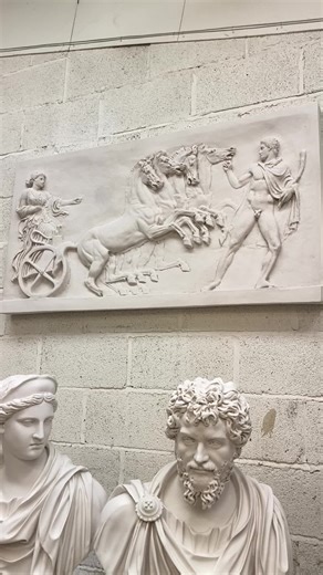 Sculpting Roman Art at Sculptured Arts Studio