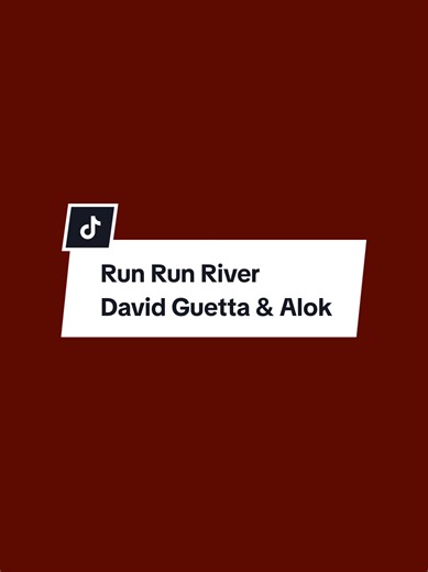 Run Run River David Guetta & Alok lyrics