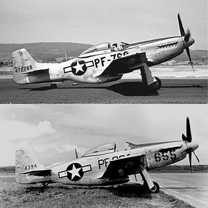 The P-51D vs. the P-51H: The best looking and the best performing?