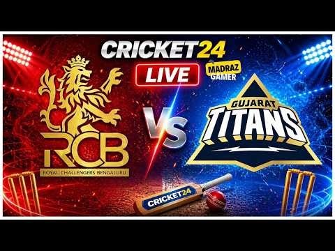 🔴[LIVE] RCB vs GT Match 34 - IPL Fever on | Cricket 24 | shorts live