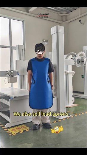 Our portable X-ray machine and our lead aprons.