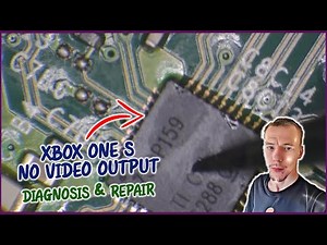 Xbox One S No Video Output To TV - HDMI Retimer/Redriver Diagnosis And Repair