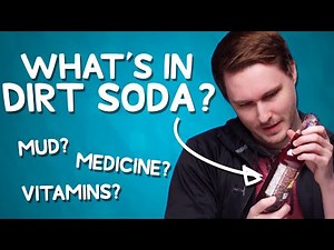 Did we just drink a mud puddle? | Dirt Soda Taste Test