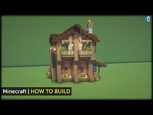 Minecraft How to Build a Fletcher's Workshop Tutorial