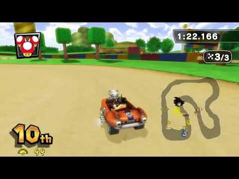 Mario Kart Wii Deluxe - Custom Tracks #369 150cc (1 Player) with Son Goku