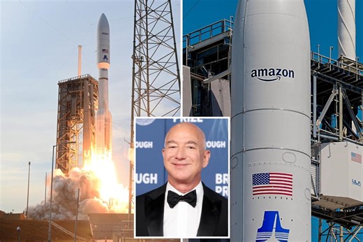 Amazon takes first step toward satellite internet service to rival Elon Musk’s Starlink