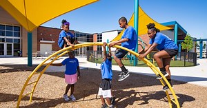 Rainbow Climber - Single Arched Ladder for Kids' Playground