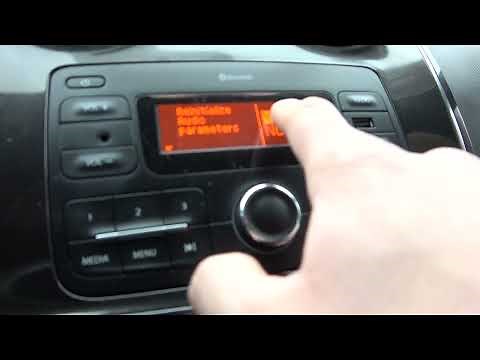 How to Reset Radio Settings in Dacia Sandero ( 2011 - 2020 ) - Perform Factory Reset of Car Radio