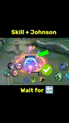 Skill + Johnson Tricks Tutorial #jhonson #ml2b #mlbb #mobilelegends
