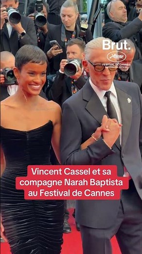 Vincent Cassel et sa compagne Narah Baptista au Festival de Cannes #cannes2026