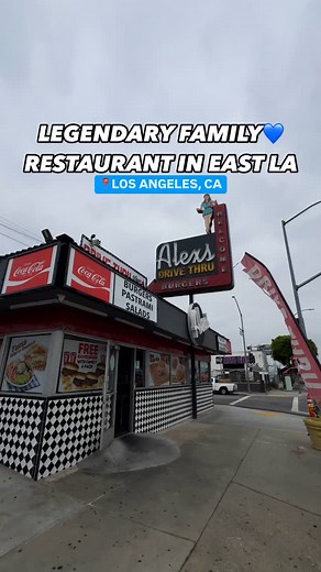 LEGENDARY FAMILY RESTAURANT IN EAST LA!!🥳🤩🤤 • 📍ALEX’S BURGERS, 4767 E Olympic Blvd, Los Angeles, CA • #pastrami #fries #chicken #chilicheese #losangeles #lafood | obieats