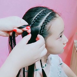 125K views · 1.4K shares | Easy tips with hair for your kids ... !!! | Braided Hairstyle | Facebook