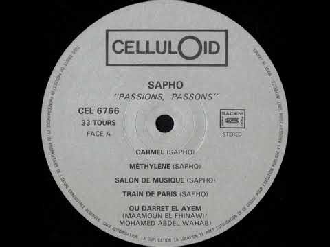Sapho "Train de Paris" 1985 Celluloid