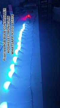 PIXEL LED RGB BULB & CONTROLLER #koshielectronics #pixelled #leddecoration #ledcontroller