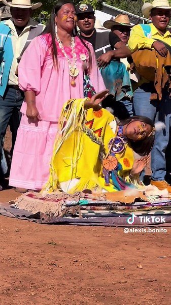Apache Sunrise Dance Ceremony for Camree Armstrong😊. #whiteriver,Az #foryoupage #fypシ #SunriseDance #nativetiktok