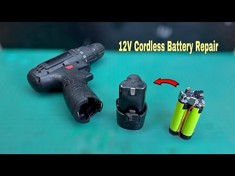 How To Make 12v Cordless Drill Battery Replacement