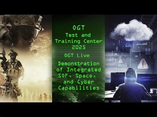 OGT: SOF, Space, and Cyber Demo | William C.