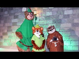 Robin Hood, Friar Tuck & Little John Meet & Greet at DVC Moonlight Magic Event - Magic Kingdom 2018