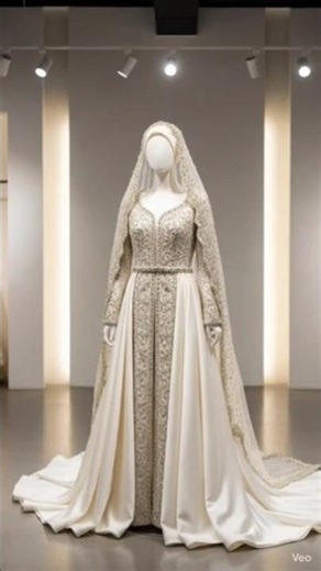 ✨Royal Arabian Bridal Gown#dress #fashion #outfit