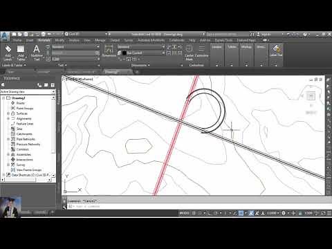 Design Interchange - Lecture 4: How to Draw Interchange using autocad