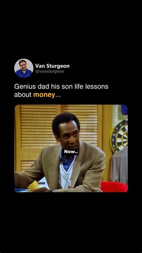Van Sturgeon on Instagram: "This boy told his TV dad he didn’t need college and eight years later, he proved himself wrong on the same show. Knowing the difference between assets and liabilities is key to breaking through limits. We met Theo Huxtable in 1984, played by a 14-year-old Malcolm-Jamal Warner, when he confidently said he had no plans for college. Fast-forward to 1992, and that same boy walked across the stage in a cap and gown during the series finale of The Cosby Show. During those y