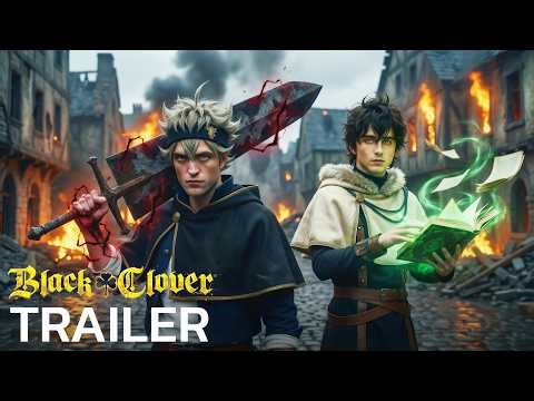 Black Clover: The Movie - Live action (2026) – First Trailer | Robert Pattinson | Concept Trailer