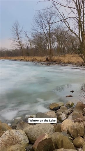 Soft sunset on the gorgeous ice-covered Green Lake🌅 #greenlakeconferencecenter #conferencecenter #travelwisconsin #christiancamp | Green Lake Conference Center