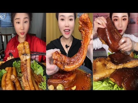 ASMR Braised Pork Belly Challenge | Can They Finish It All?