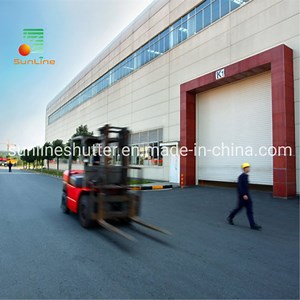 [Hot Item] Automatic Aluminum Rolling Industrial Roller Shutter Entrance Door for Security