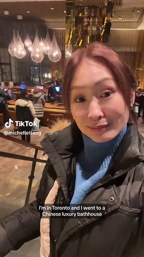 According to my Chinese colleagues, this type of luxury spas is very common in China and many are a lot more luxurious #review #luxuryspa #luxurybathroom #bathhouse #torontolife #dailyvlog #adayinmylife