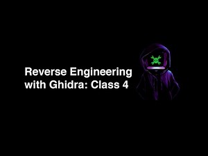 HackadayU: Reverse Engineering with Ghidra Class 4