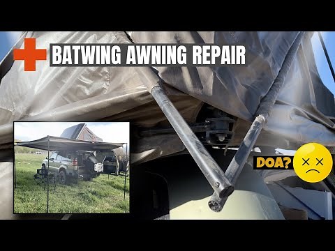 Batwing Awning Repair in under 10 minutes
