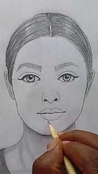 How to Draw a Realistic Girl Portrait | Step-by-Step Pencil Drawing Tutorial