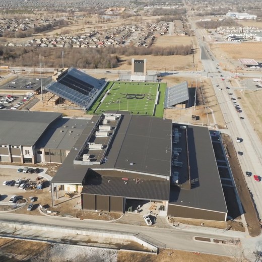 5.8K views · 143 reactions | The long-awaited Broken Arrow Student Event Center is nearing completion. Join Director of Construction Mike Leitch and ArrowVision’s Madison Dilldine on a tour of the new facility which features a 3,500-seat arena, new cheer gym, wrestling practice rooms and more! See the full 9-minute video covering every part of the new building on our YouTube channel. https://youtu.be/Hwt1rkNoTzs | Broken Arrow Public Schools | Facebook