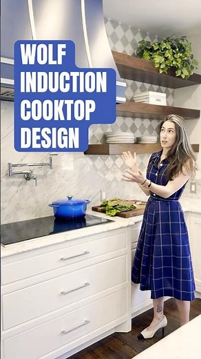 The Wolf Induction Cooktop🔥#luxuryhome #connecticut