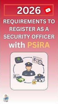 2026 PSiRA Security Officer Registration – Step‑by‑Step Guide #psira #securityofficer #shorts