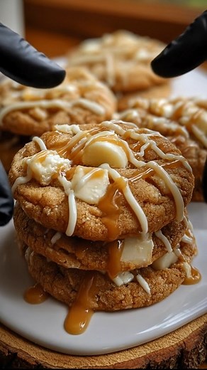 9.4K views · 76 reactions | Butterscotch Cream Fudge Cookies Ingredients: ½ cup (113 g) unsalted butter, softened ¾ cup (150 g) packed light brown sugar ¼ cup (50 g) granulated sugar ...... Full Recipe in Coʍmеոτ  | Savory Stories | Facebook