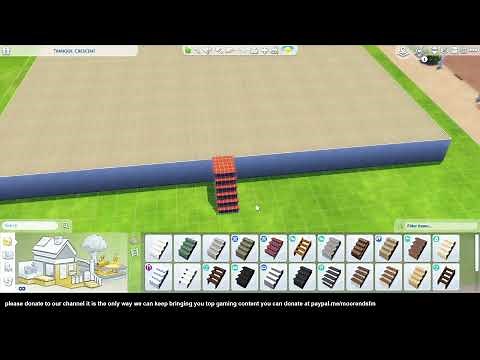 How to make a stage in Sims 4