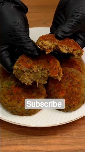 Easy Lentil Cutlets in 30 Minutes 🔥#foodshorts #easyrecipe