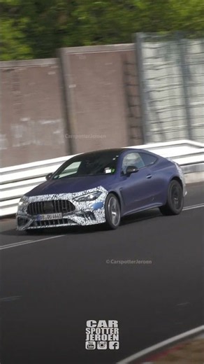 2027 Mercedes-AMG CLE 63 Coupé (V8 Engine) Prototype Testing At The Nürburgring