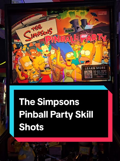 We're visiting everyone's favorite TV family for the holidays this year! 🍩 Here's a helpful tip on how to score big with 3 different skill shots in The Simpsons Pinball Party game. Put your flipper skills to the test and try these shots out for yourself at Pinballz Lake Creek! 🕹️ #arcade #pinball #simpsons #gaming