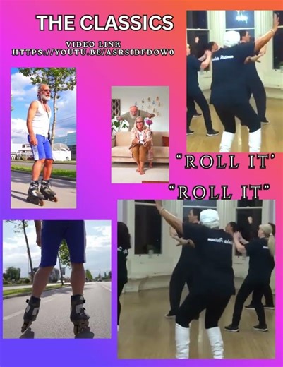 "ROLL IT ROLL IT" LINE DANCE, (The CLASSICS💥), music/song by Mr. Sam, performed by Team Platinum