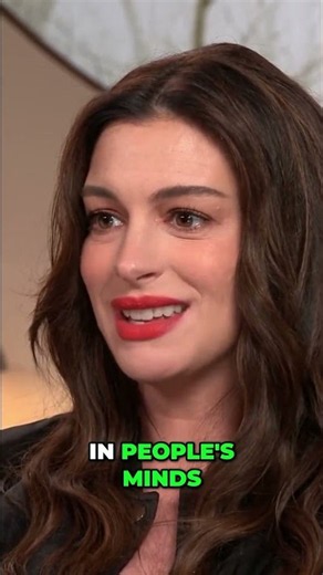 Anne Hathaway Shares Exciting Yesteryear Movie News! 🎬 #shorts