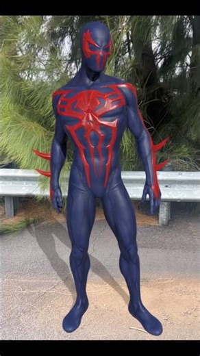 Spider-Man 2099 in augmented reality. This & more on @v‪@vevedigitalcollectibles‬#Marvel #spiderman
